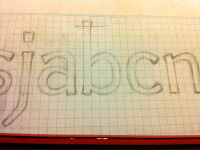 Sans glyphs sans serif sketch typography