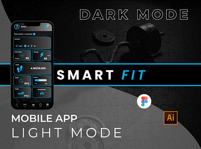 SMART FIT Mobile UI app design figma mobile ui mobileapp ui user interfacee