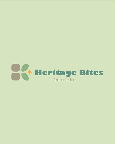 Branding concept for Heritage Bites brand identity branding graphic design logo