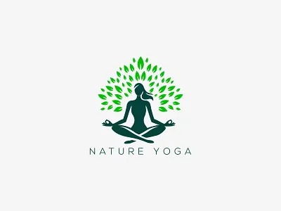 Yoga Logo animal animal logo animals animation app branding design game graphic design illustration logo logo yoga nature logo nature yoga logo strong women logo yoga yoga logo yoga woman yoga women