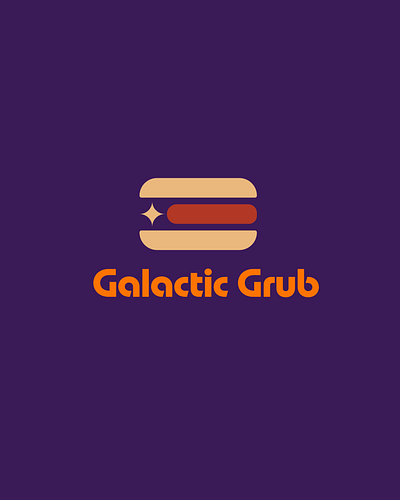 Galactic Grub Branding Concept brand identity branding graphic design logo visual identity