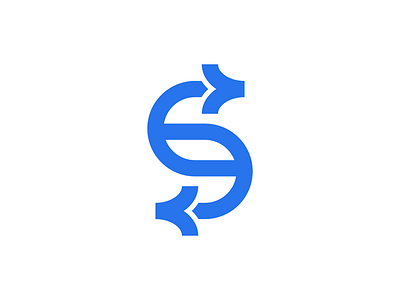 Blue Letter S Arrow (Logo For Sale) arrow blue branding company design direction finance graphic design identity illustration logo modern s simple