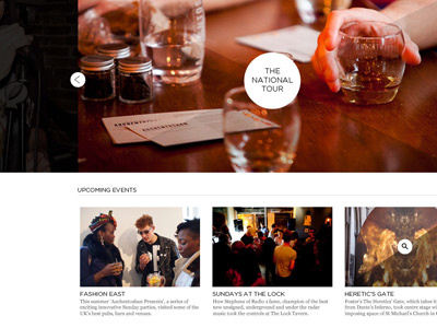 Web site slideshow gallery slider slideshow thumbs ui web whisky