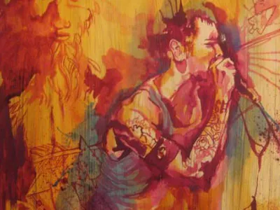 Chris illustration ink