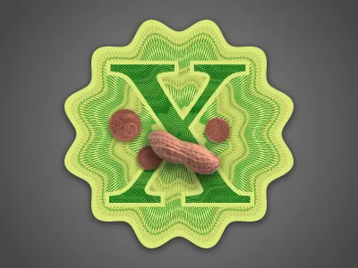 Bank X Icon banking guilloche mac os x