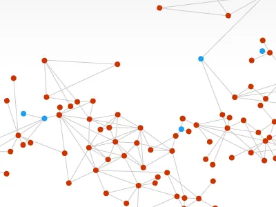 Visualization of the Taste Graph data hunch processing taste graph