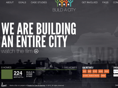 Build A City campaign nonprofit