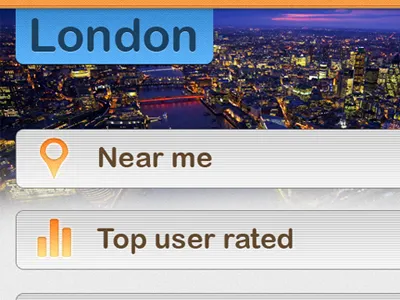 Travel Trot blue brown design gray iphone london orange ui white