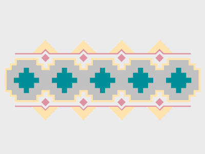 Pattern diamond native american pattern pink pixel shapes teal yellow