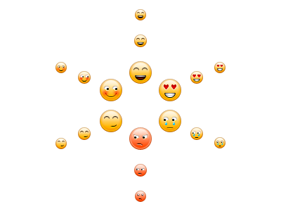 VK.com Smiles emoticons icons smiles vkontakte web yellow