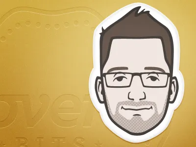 Oven Bits Chris avatar caraciture illustrator ovenbits photoshop