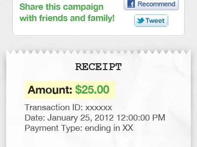 Mobile Receipt mobile