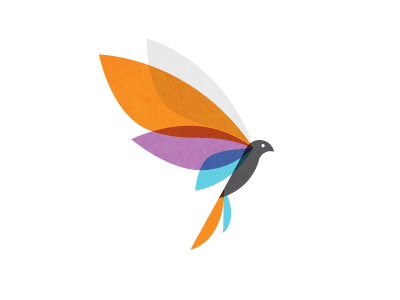 Logo Exploration: Flying Creature 02 illustration logo
