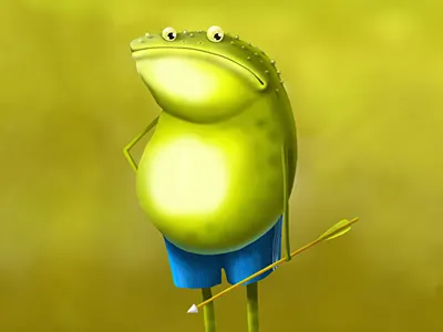 Невезение Ивана-Царевича adidas arrow fail fairy tale frog illustration shorts toad