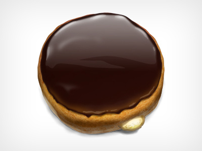 D D Boston Creme apple boston creme donuts dunkin icon mac