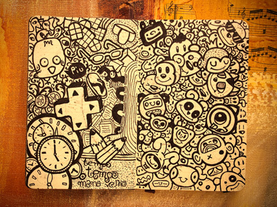 #Moleskinedaily_9 doodle illustration moleskine