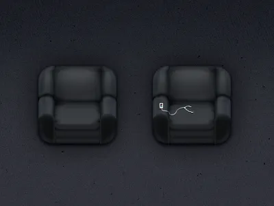 Sofa icon ios sofa