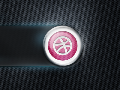 Dribbble Tron Trail button design dribbble glass metal reflection trail tron ui