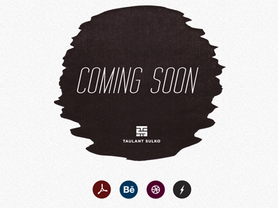 Coming Soon Page behance cargo coming dribbble pdf soon sulko taulant website