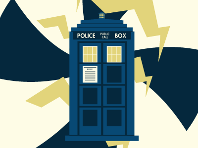 Doctor Who!? doctor lightning phone booth who