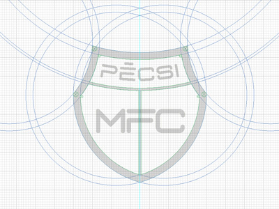 PMFC Logo crest identity logo shield soccer sport