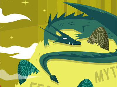 Myth dragon fear mist monster myth