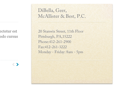 Calling Card address card contact paper texture