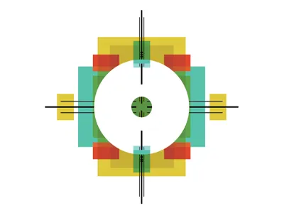 symmetry layer line overlay pattern shape