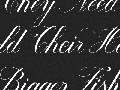 Cursive script cursive custom lettering script