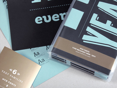 HVD Fonts: Printed Stuff flyer fonts hvd poster printed typeface