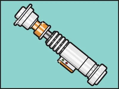 Weapon 11 illustration lightsaber weapon