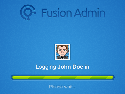 Logging in admin avatar gui log in logging in login preloader web webapp website