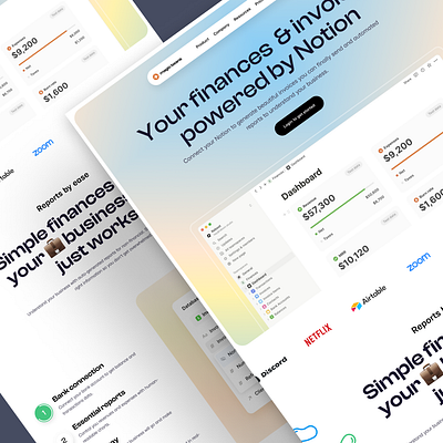 Website redesign - Magic Beans auto generated automated invoices colors connect control documents finances information invoices minimalistic style modern redesign report style ui ux website