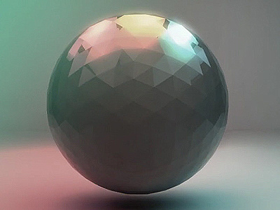 Render test ball cinema 4d render