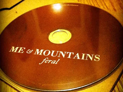 Feral compact disc album cd design disc music texture type