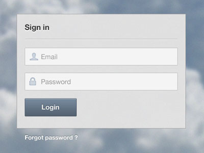 Login concept log in login sign in