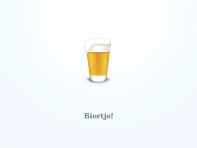 Biertje! beer icon logo