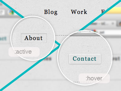Button States buttons navigation web webdesign
