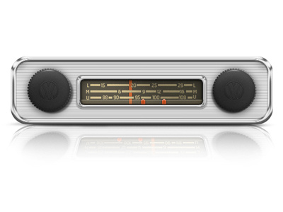 Car stereo car stereo icon illustration retro