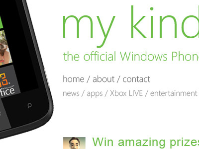 My Kind of Phone draft microsoft windows phone