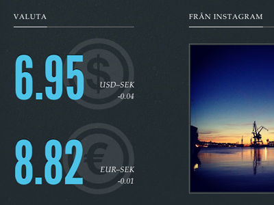 Company Dashboard dashboard league gothic palatino stats