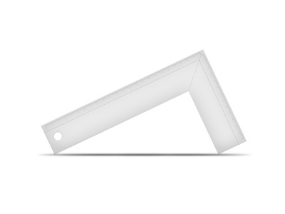 Ruler grayscale icon illustration ruler