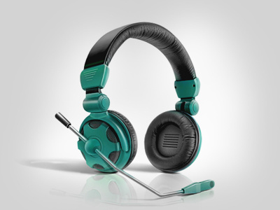 Headphones headphones icon teal teaser