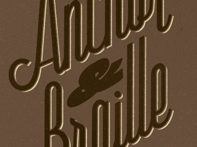 Anchor & Braille anberlin apparel band shirt