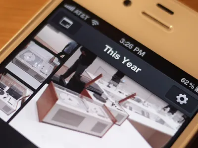 Everpix iPhone App! ios iphone mobile ui