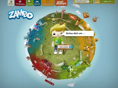 Zambo.ch children gosub kids kinderfernsehen schweiz tv website zambo