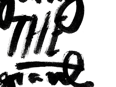 YTG v1 brush script typography