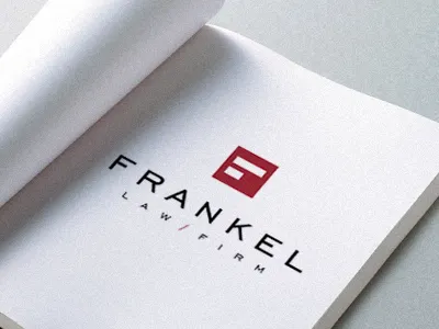 Frankel - Law Firm box brand f firm icon law lines logo