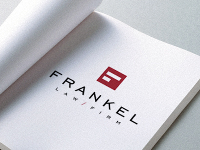 Frankel - Law Firm box brand f firm icon law lines logo