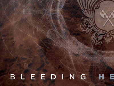 Bleeding Heart Blues Album Cover bleeding heart blues cd artwork crests textures
